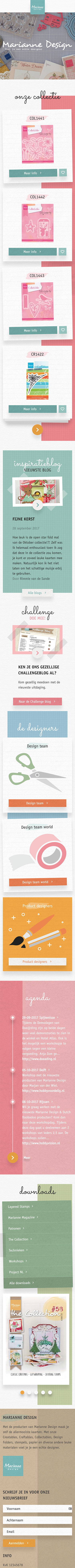 mariannedesign.nl mobile